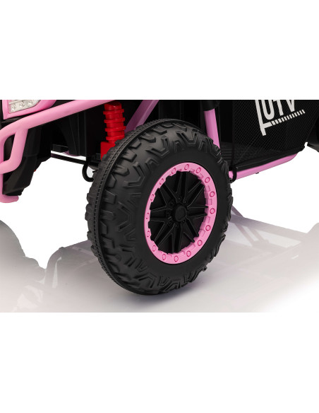 Акумулаторна кола Candy Buggy Pink + батерия 12V/10AH