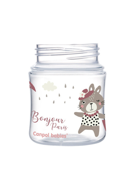 Шише антиколик с широко гърло Easy Start BONJOUR PARIS 120 мл