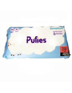 Pufies Sensitive Бебешки мокри кърпички за чувствителна...