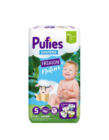 Пелени Pufies Fashion & Nature 5 Junior 46 бр