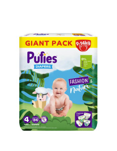 Пелени Pufies Fashion & Nature 4 Maxi 9-14 кг х 84 брoя