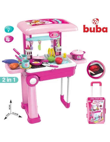 Детска кухня Buba Little Chef 008-921A, Куфар,...