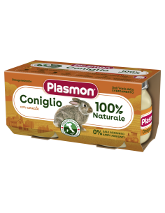 PLASMON ПЮРЕ ЗАЕШКО МЕСО, 6+МПЮРЕ ЗАЕШКО МЕСО, 6+М