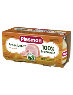 PLASMON ПЮРЕ ПРОШУТО (СВИНСКО МЕСО), 6+МПЮРЕ ПРОШУТО...
