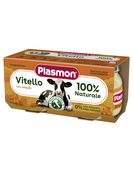 PLASMON ПЮРЕ ТЕЛЕШКО МЕСО, 6+МПЮРЕ ТЕЛЕШКО МЕСО, 6+М