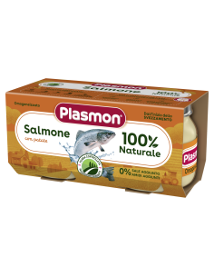 PLASMON РИБНО МЕНЮ СЬОМГА С КАРТОФИ, 6+МРИБНО МЕНЮ СЬОМГА...