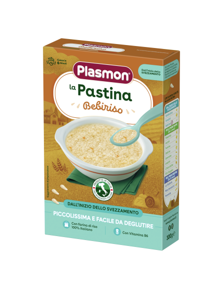 PLASMON БЕБЕШКА ПАСТА БЕЗ ГЛУТЕН БЕБИРИЗО (BEBRISO), от началото на захранванетоБЕБЕШКА ПАСТА БЕЗ ГЛУТЕН БЕБИРИЗО (BEBRISO), от