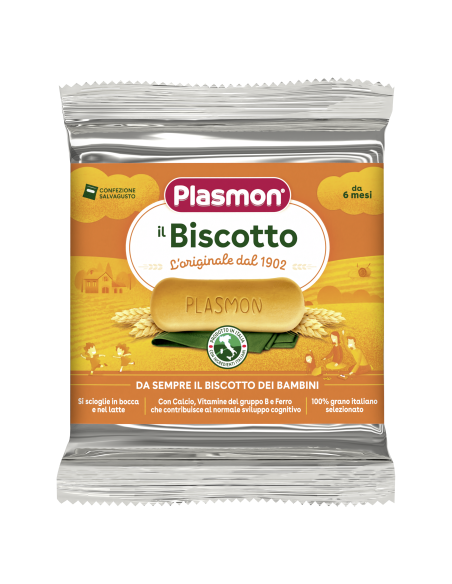 PLASMON БИСКВИТИ 60 ГР, 6+МБИСКВИТИ 60 ГР, 6+М