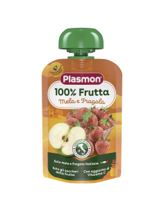 PLASMON ПЛОДОВА ЗАКУСКА ЯБЪЛКА С ЯГОДА