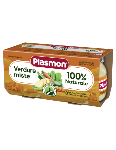 PLASMON ЗЕЛЕНЧУЦИ МИКС, 6+М