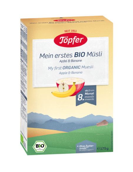 Topfer Моето първо био мюсли 8М+ 175 гр