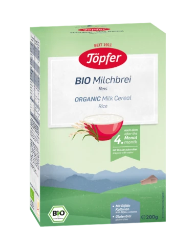 Topfer Bio Mлечна био каша с ориз 5M+ 200 гр