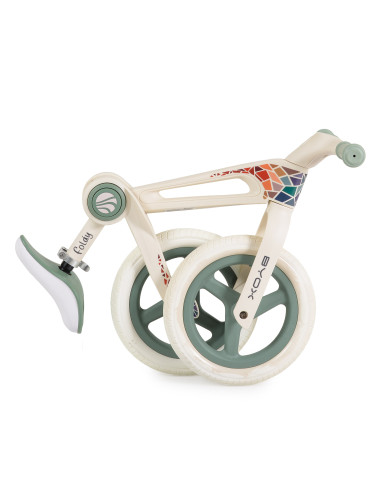 Велосипед балансиращ Foldy зелен