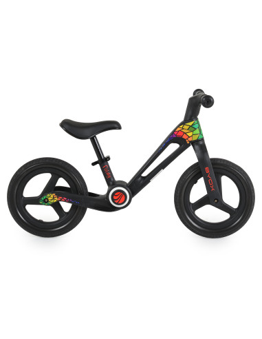 Велосипед балансиращ Foldy черен