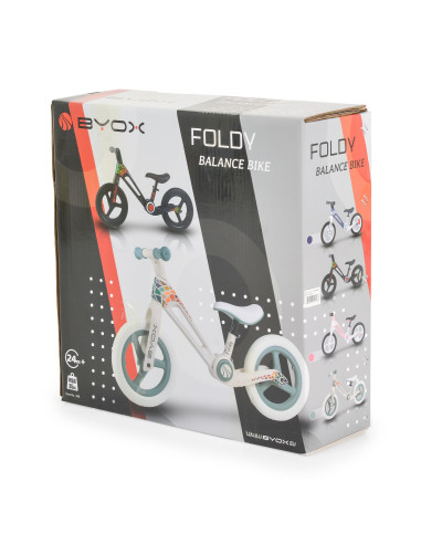 Велосипед балансиращ Foldy розов