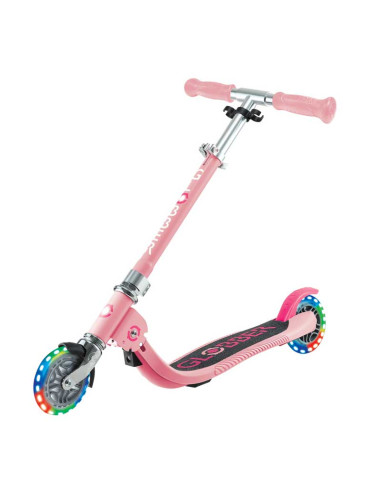 Детска сгъваема тротинетка с две светещи колела...