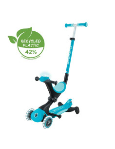 Тротинетка 5 в 1 GLOBBER GO UP DELUXE LIGHTS 360° - аква
