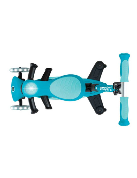 Тротинетка 5 в 1 GLOBBER GO UP DELUXE LIGHTS 360° - аква