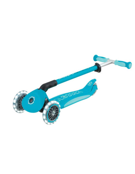 Тротинетка 5 в 1 GLOBBER GO UP DELUXE LIGHTS 360° - аква