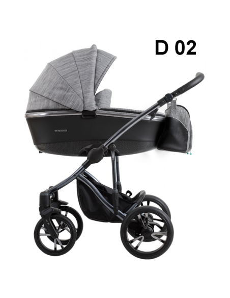 Бебешка количка 2в1 Bebetto - BRESSO Premium Class Dark-02dark