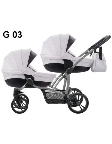 Бебешка количка за близнаци 2в1 Bebetto 42-423g