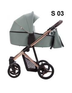 Бебешка количка 2в1 Bebetto - Flavio Premium Class...