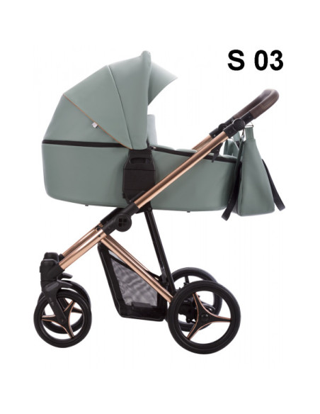 Бебешка количка 2в1 Bebetto - Flavio Premium Class STELLA-FS03