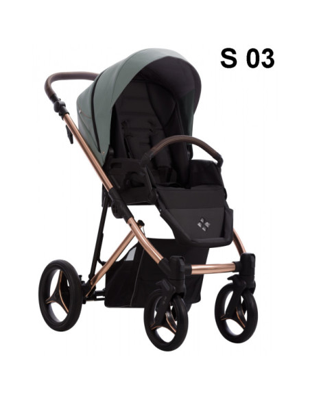 Бебешка количка 2в1 Bebetto - Flavio Premium Class STELLA-FS03