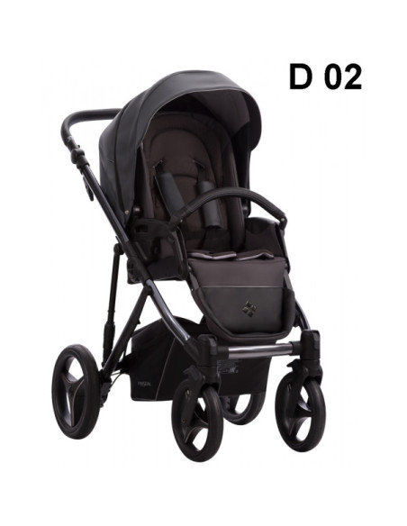Бебешка количка 2в1 Pascal Premium Class Dark-Dark02
