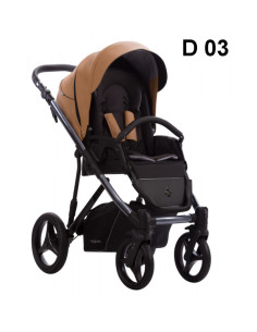 Бебешка количка 2в1 Pascal Premium Class Dark-Dark03