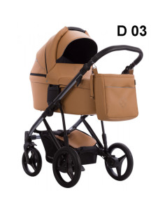 Бебешка количка 2в1 Pascal Premium Class Dark-Dark03 2