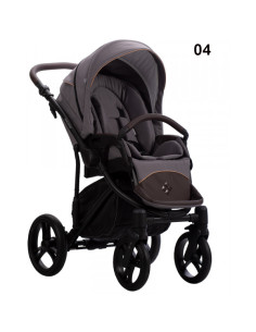 Бебешка количка 2в1 Bebetto - BRESSO ONYX-BO04