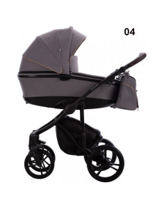 Бебешка количка 2в1 Bebetto - BRESSO ONYX-BO04 2
