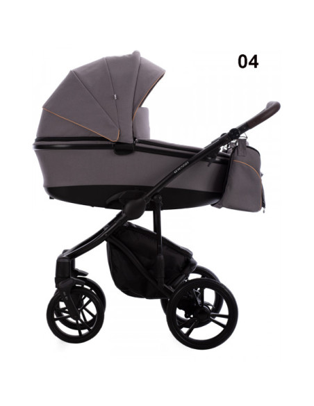 Бебешка количка 2в1 Bebetto - BRESSO ONYX-BO04