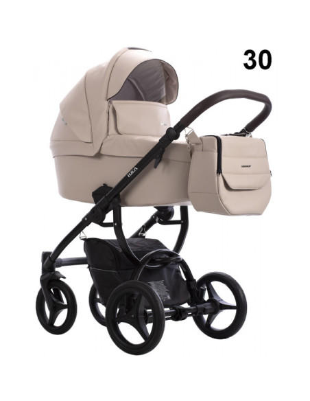 Бебешка количка 2в1 Bebetto Luca Pro NEW - еко кожа-pron30
