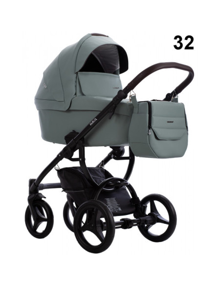 Бебешка количка 2в1 Bebetto Luca Pro NEW - еко кожа-pron32