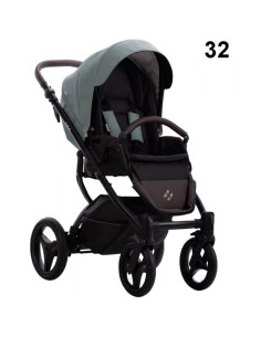 Бебешка количка 2в1 Bebetto Luca Pro NEW - еко кожа-pron32 2