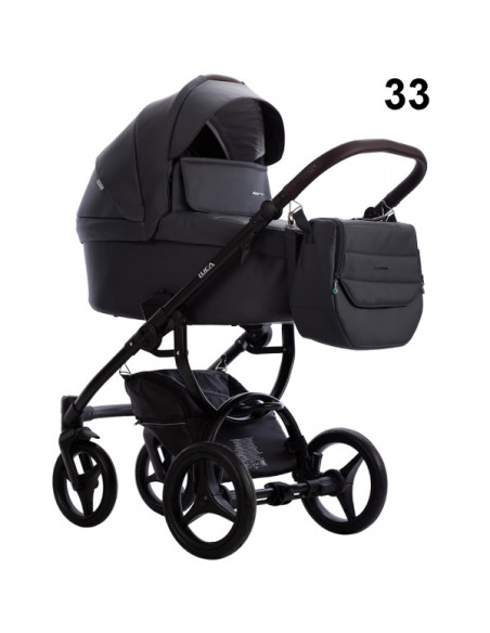 Бебешка количка 2в1 Bebetto Luca Pro NEW - еко кожа-pron33