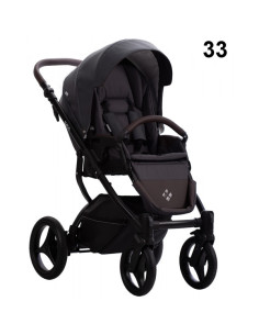 Бебешка количка 2в1 Bebetto Luca Pro NEW - еко кожа-pron33 2