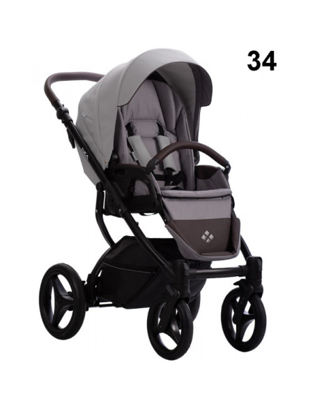 Бебешка количка 2в1 Bebetto Luca Pro NEW - еко кожа-pron34