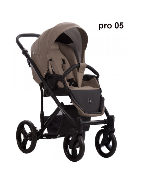 Бебешка количка 2в1 Bebetto Magnum LIGHT PRO - Еко кожа-M.PR05