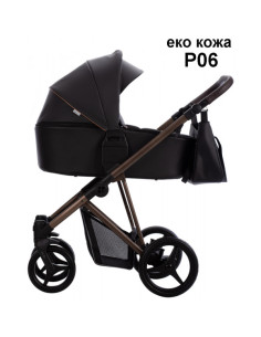 Бебешка количка 2в1 Bebetto - Flavio Choco-fl.ch.06