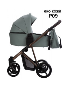 Бебешка количка 2в1 Bebetto - Flavio Choco-fl.ch.09