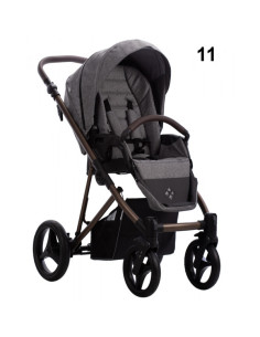 Бебешка количка 2в1 Bebetto - Flavio Choco-fl.ch.11