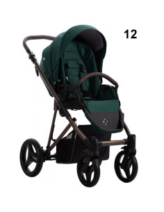 Бебешка количка 2в1 Bebetto - Flavio Choco-fl.ch.12