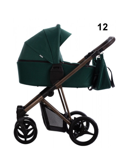 Бебешка количка 2в1 Bebetto - Flavio Choco-fl.ch.12