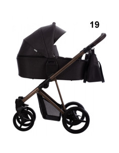 Бебешка количка 2в1 Bebetto - Flavio Choco-fl.ch.19