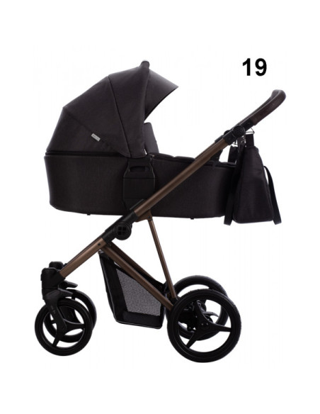Бебешка количка 2в1 Bebetto - Flavio Choco-fl.ch.19