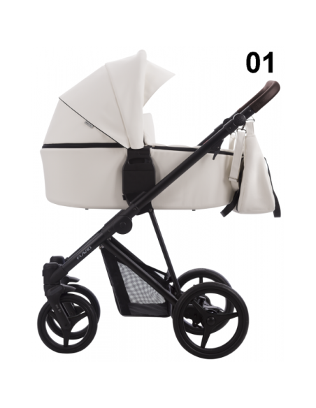 Бебешка количка 2в1 Bebetto Flavio Pro - еко кожа-fpro01