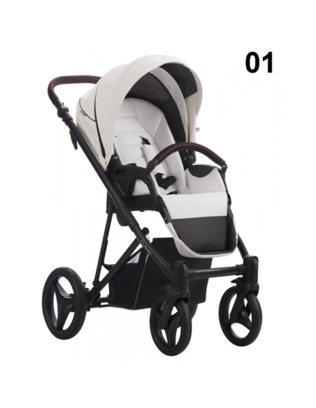 Бебешка количка 2в1 Bebetto Flavio Pro - еко кожа-fpro01